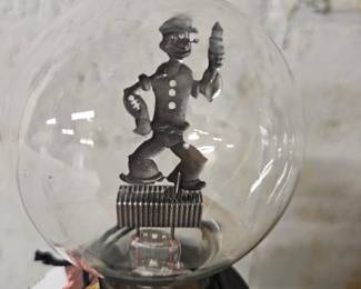 Antique Aerolux Popeye light bulb