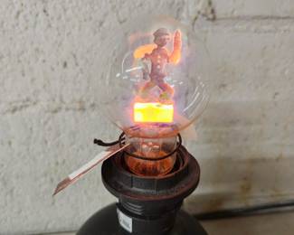Antique Aerolux Popeye light bulb