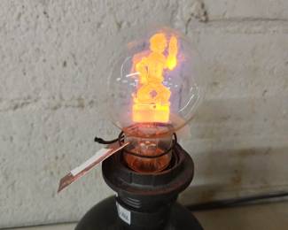 Antique Aerolux Popeye light bulb