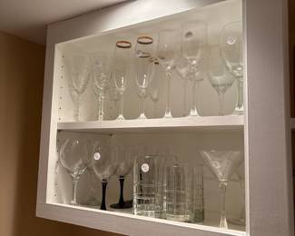 Glass stemware 