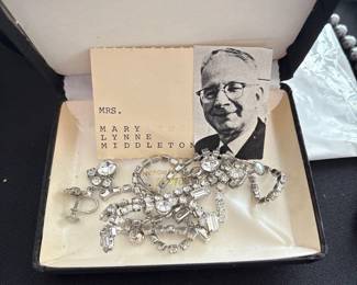 Antique Rhinestone Jewelry 