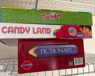 Candy Land - Twister - Pictionary 