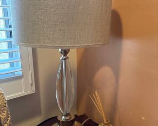 Uttermost Torlino Cut Crystal Lamp 