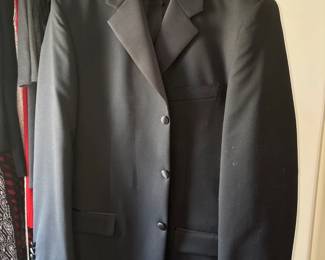 Mens Wearhouse Black Suit 