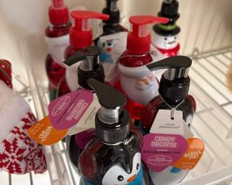 Simple Pleasures Holiday Pump soaps 