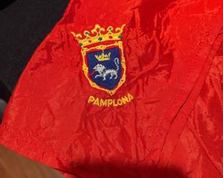 Red Cloth with Pamplona Emblem 