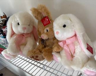 Russ Plush bunnies 