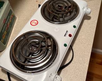 Belladonni electric double burner 