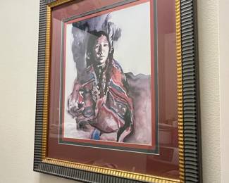 Huge variety of art, all nciely framed