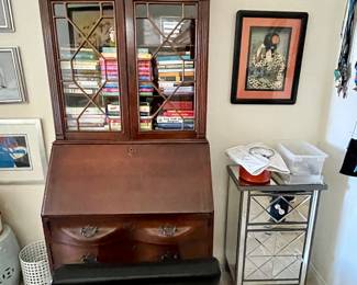 Lovely secretary. If no one buys I will and lacquer apple green!