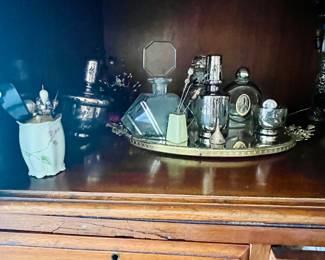 Hat pins, sterling dresser accessories