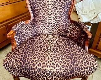 Leopard fauteil
