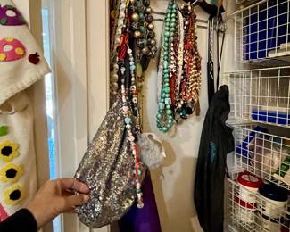 bags and jewelry at every turn.