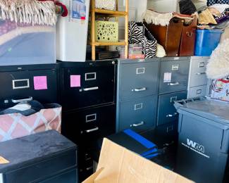 Loads of files cabinets all sizes