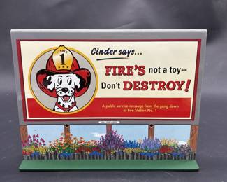 Vintage Fire Safety Sign