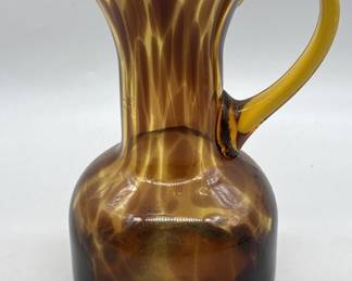 Blown Glass Christian Dior Tortoiseshell Pitcher