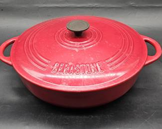 Cerastone Enameled Cast Iron 2-Handled Fry Pan