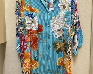 Johnny Was Easy Cover Up Dress Size 2X