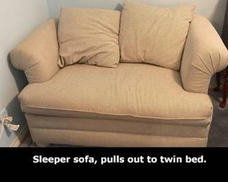 Sleeper couch twin