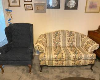 Chair and Love seat
