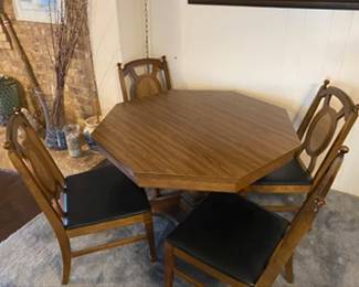 Game Table and Chairs