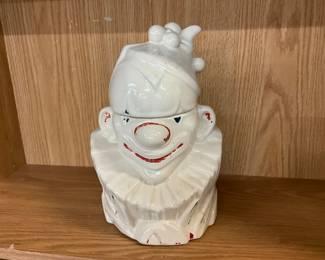 McCoy Clown Cookie Jar 1940's