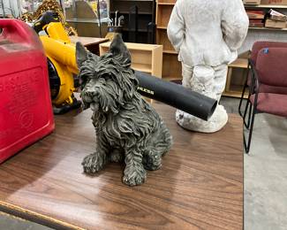 Cairn Terrier Dog Statue
