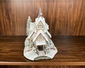 Hawthorne Village Thomas Kinkade "Light of Hope Church"