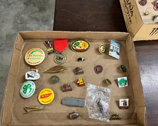 Assorted Pins - Tie Clip - Pocket Knife