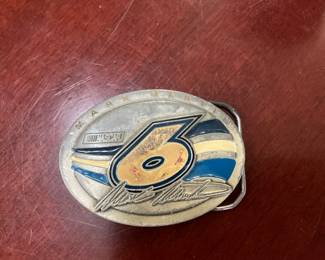 NASCAR Mark Martin Belt Buckle