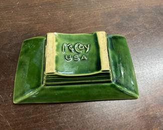 McCoy Pottery #1802 Deco-Vibe Green Planter