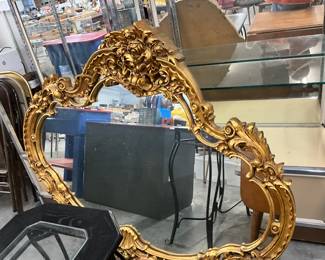 Gold Framed Mirror