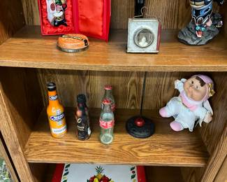 Bud Light & Coca-Colar Bottles - Cabbage Patch Doll