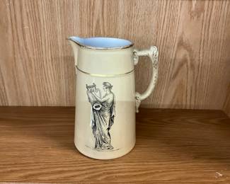 T. Till & Son Pottery Pitcher - Produced 1852