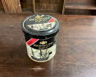 Borkum Riff Pipe Tabacco Metal Can