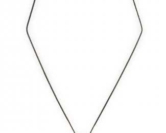 Signed Sterling Silver Amethyst Pendant Necklace
