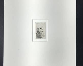 Circa 1890 Heliogravure (circle of) Rembrandt
