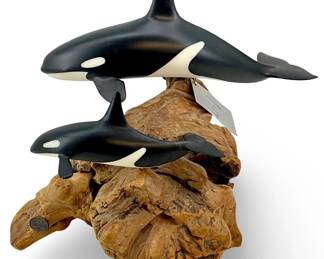 1976 John Perry Orca Pod Sculpture
