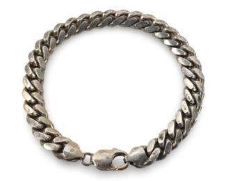 Fabulous Sterling Silver Cuban Link Bracelet

