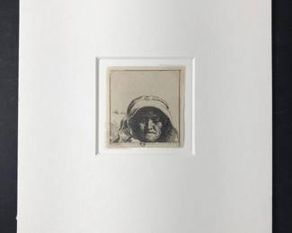 Circa 1890 Heliogravure (after) Rembrandt Van Rijn
