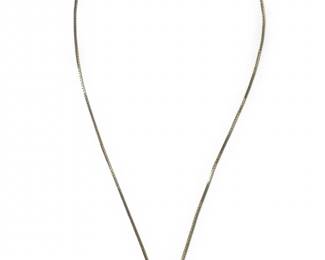 Sterling Silver Turquoise Inlay Pendant Necklace
