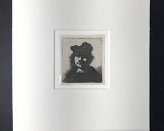 Circa 1890 Heliogravure (circle of) Rembrandt Van
