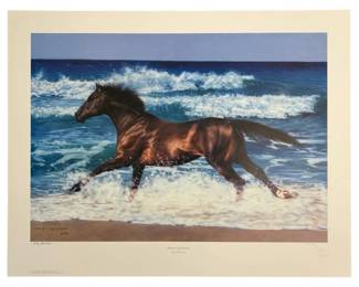 Signed Lesley Harrison “Beauty Unadorned" Print
