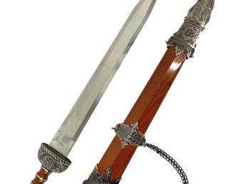 Roman Gladiator Sword and Sheath Replica
