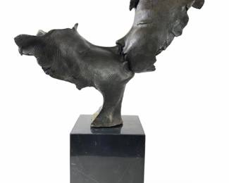 Salvador Dali Lovers Kiss Bronze Sculpture
