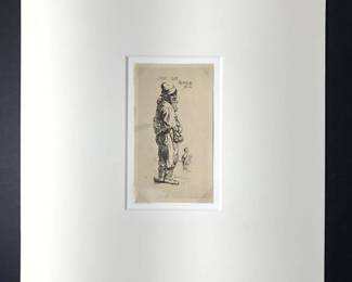 Circa 1890 Heliogravure (after) Rembrandt Van Rijn
