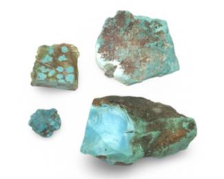 Large Assortment of Natural Raw Turquoise
