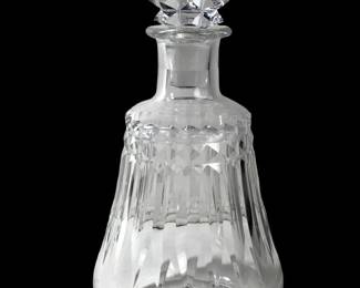 Terrific Baccarat Piccadilly Cut Crystal Decanter
