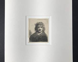 Circa 1890 Heliogravure Rembrandt Van Rijn
