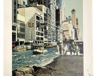 Signed Doug Webb “Life Raft" Serigraph
